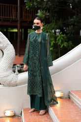 Kuch Khas K-106 embroidered chiffon outfit from Naayab by Kuch Khas