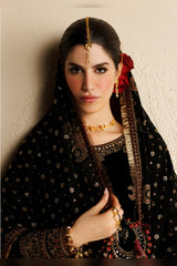 Jazmin Chandni Formals | Embroidered Velvet - CVF’26-D01