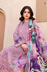 Ramsha Mashaal Luxury Lawn Vol 15 | Unstitched 3 Piece Suit - L-1508