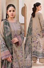 Ramsha Mashaal Luxury Lawn Vol 15 | Unstitched 3 Piece Suit - L-1504