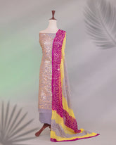 Matching plain trouser of Nuraya 3-piece dress