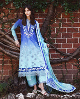 Solace | Ombre Chikankari By Mushq | Moonlit Ease