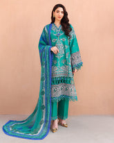 Roheenaz Summer reverie luxury lawn '26 | Moonveil