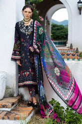 Mushq Medi Noche printed cambric shirt with embroidered neckline – Mirasol Collection