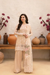 Saira Rizwan Luxury '25 | MADONNA-SRL25-08 | Embroidered 3PC Lawn Organza Suit