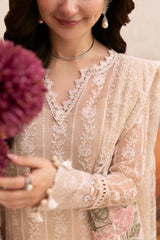 Saira Rizwan Luxury '25 | MADONNA-SRL25-08 | Embroidered 3PC Lawn Organza Suit