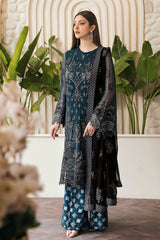 Flossie Florencia Luxury Chiffon Collection '22 - SPECTRAL BLUE (A)