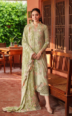 Asifa and Nabeel | Noir LWC25-04 | 3pcs Embroidered Unstitched Winter