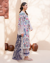 Roheenaz Summer in Bloom | Printed Lawn | Rosette