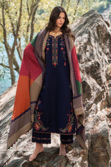 Charizma Poshima Winter '26 | Embroidered Peach | PSW6-10