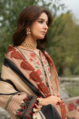 Charizma Poshima Winter '26 | Embroidered Peach | PSW6-17