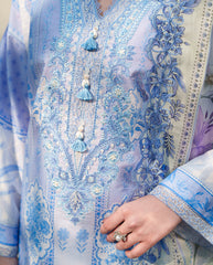 Roheenaz Whispered Florals Unstitched Volume 2 | Quiet Meadow