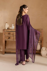 Right side panel of UE-467 embroidered lawn shirt