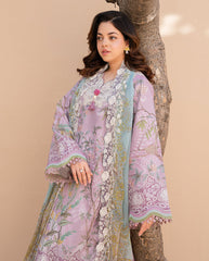 Roheenaz Summer in Bloom | Printed Lawn | Rose Veil