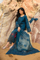 Hania Luxury Lawn '26 By Imrozia | SL-104 Iswah