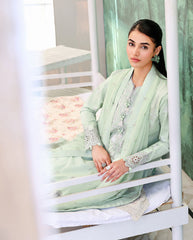 Veil Of Summer | Chikankari Edit By Roheenaz | Serene Dusk