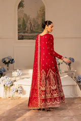 Six-panel chiffon back embroidery of Emaan Adeel CIREL