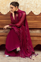 Sleeves with intricate chikankari embroidery