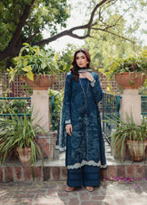 Zync by Florent Unstitched Printed Lawn 3 Piece Suit | FZ-6 | Eid Collection