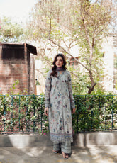 Zync by Florent Unstitched Printed Lawn 3 Piece Suit | FZ-7 | Eid Collection