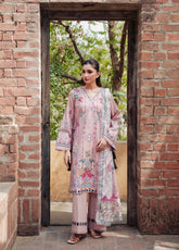 Zync by Florent Unstitched Printed Lawn 3 Piece Suit | FZ-8 | Eid Collection