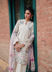 Zync by Florent Unstitched Printed Lawn 3 Piece Suit | FZ-9 | Eid Collection