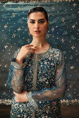 Aatish Luxury Embroidered Collection'24 By Saffron Gulzar-e-Afreen