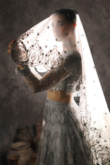 Aatish Luxury Embroidered Collection'24 By Saffron Rang-e-Barq