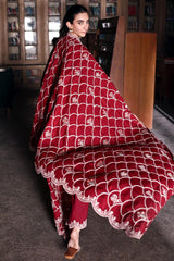 Cross Stitch Berry Luxe — warm tones, rich prints, timeless appeal.