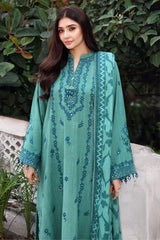Soft, stylish, and sophisticated — Cross Stitch Fleur Whisper in khaddar.