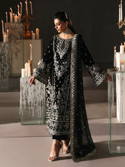 Gulaal Marais unstitched velvet formals | ECLISSA