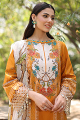 CHARIZMA INFINITY | 3-PC Unstitched Embroidered Lawn Collection IN6-09