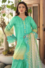 CHARIZMA INFINITY | 3-PC Unstitched Embroidered Lawn Collection IN6-08