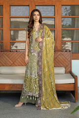 ASIFA AND NABEEL - Plush Winter'26 - Olive Bloom (WLXU-01)
