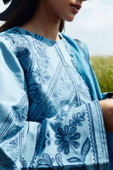 Coco Winter Unstitched'24 By Zara Shahjahan Topaz-4A