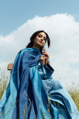 Coco Winter Unstitched'24 By Zara Shahjahan Topaz-4A