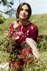 Coco Winter Unstitched'24 By Zara Shahjahan Onyx-7A