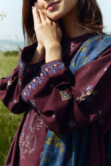 Coco Winter Unstitched'24 By Zara Shahjahan Amethyst-8A