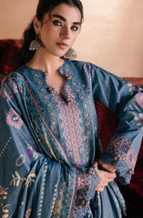 Florent | Zync Embroidered Viscose | Serein