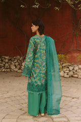 Back of Sanya plain lawn shirt – Ayzel summer dress