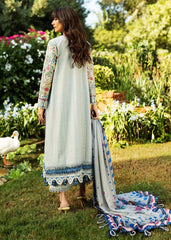 Sadaf Fawad Lawn '25 | Paisley Garden - 1A | 3PC Embroidered Lawn Suit