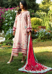 Sadaf Fawad Lawn '25 | Paisley Garden-1B | 3PC Embroidered Lawn Suit