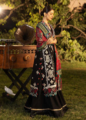 Sadaf Fawad Lawn '25 | Palm Island - 2A | 3PC Embroidered Lawn Suit
