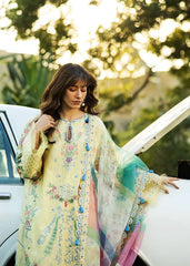 Sadaf Fawad Lawn '25 | Mid Summer Evening-3B | 3PC Embroidered Lawn Suit