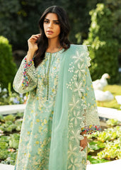Sadaf Fawad Lawn '25 | BLOOM-4B | 3PC Embroidered Lawn Suit