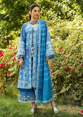 Sadaf Fawad Lawn '25 | WISTERIA-5A | 3PC Embroidered Lawn Suit