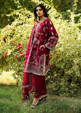 Sadaf Fawad Lawn '25 | WISTERIA-5B | 3PC Embroidered Lawn Suit