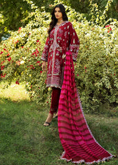 Sadaf Fawad Lawn '25 | WISTERIA-5B | 3PC Embroidered Lawn Suit