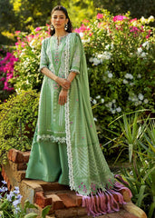 Sadaf Fawad Lawn '25 | French Hearts-7A | 3PC Embroidered Lawn Suit
