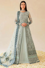 Complete view of Farasha Freya 3-piece unstitched formal wear